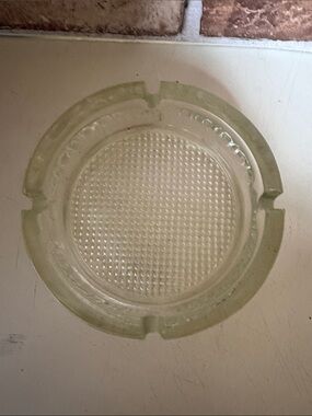 1950’s Blenko Glass Clear Ashtray